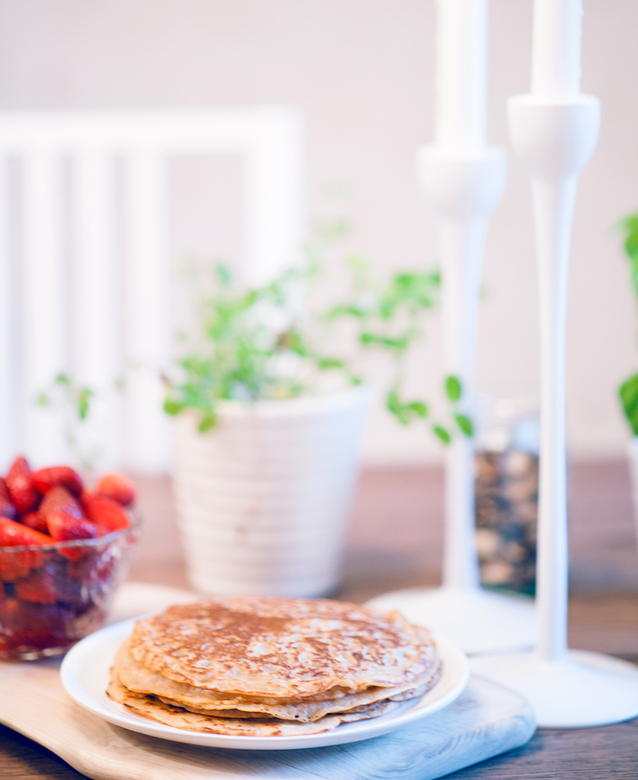 Veganska pannkakor glutenfri vegan.