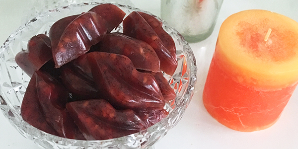 hallonkyssar gelégodis vegan