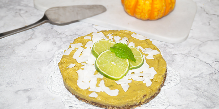 lime och pumpapaj glutenfri vegan